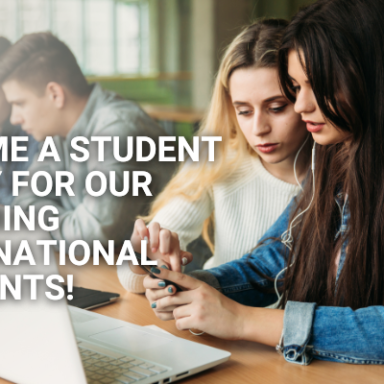 Become a Student Buddy for our incoming international students!