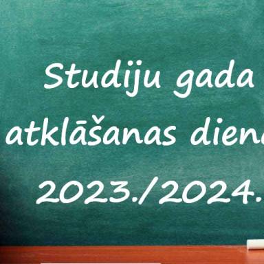 2023./2024. studiju gada atklāšanas dienas 